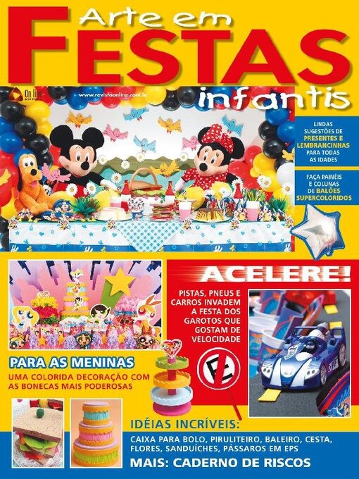 Title details for Arte em Festas Infantis by Online Editora - Available